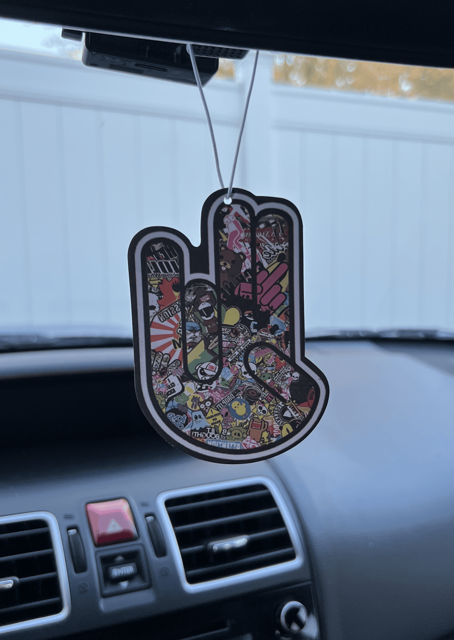 Sticker Bomb Hand - Air Freshener