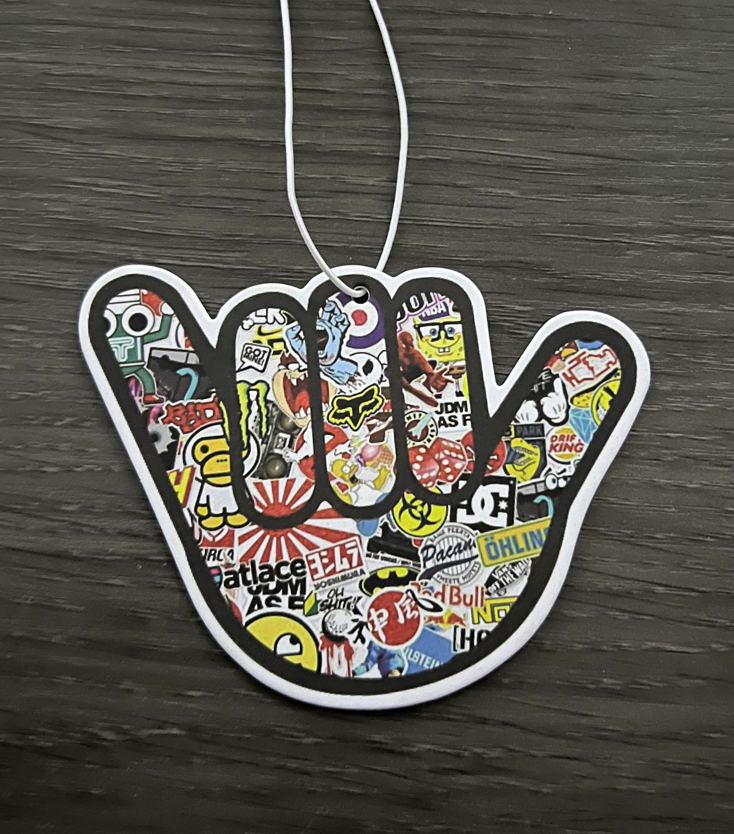 Sticker Bomb Hang Loose - Air Freshener