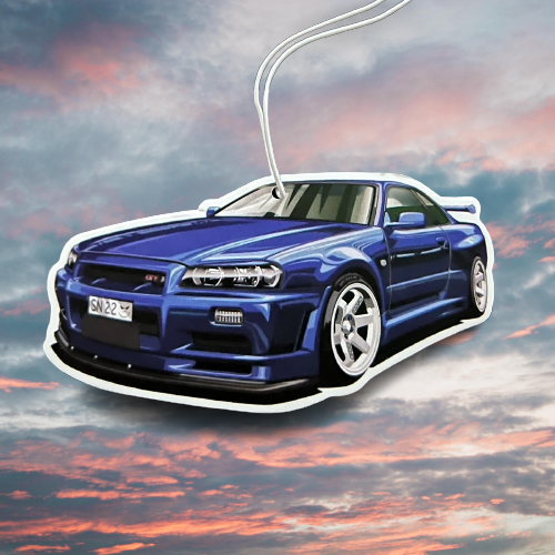 Nissan GTR "R34" - Air Freshener