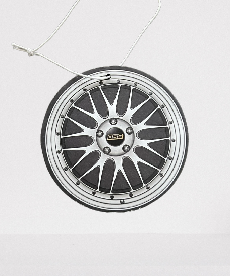 Silver Wheel - Air Freshener