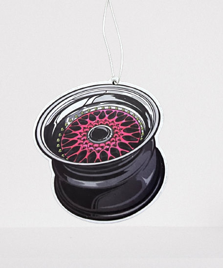 Pink Wheel - Air Freshener