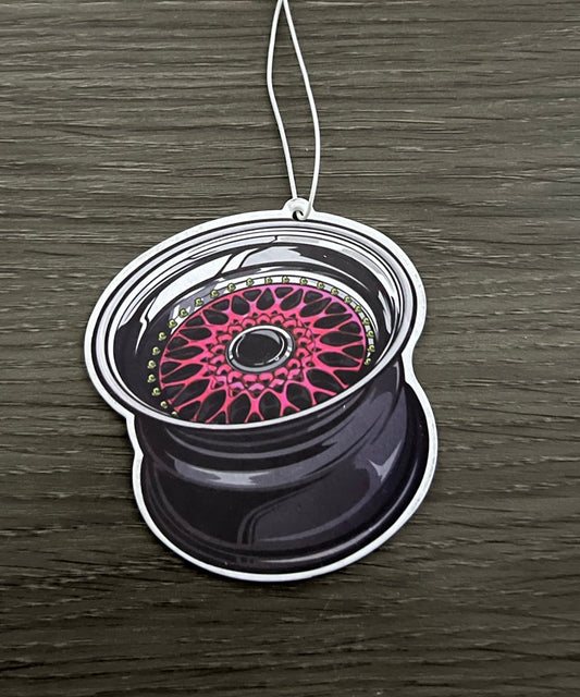 Pink Wheel - Air Freshener